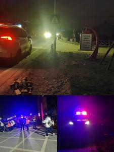 加强夜间巡逻防范，点亮乡村“平安灯”