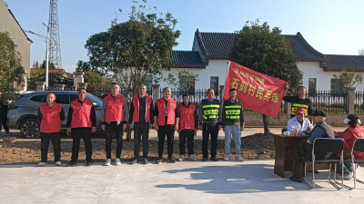 退伍军人助力“村晚”顺利进行