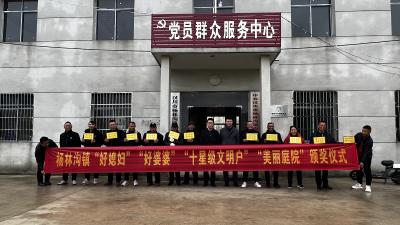 杨林沟镇：“美丽庭院”，点亮乡村文明之光