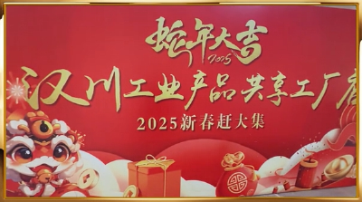 视频 | “欢乐过大年 文化进园区”走进百年四台・汉川绿色智造园，看特色年货好物