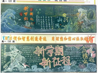 汉川四中春季学期黑板报评比结果出炉啦！