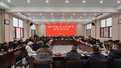 麻河镇2025年春节招商茶话会暨乡贤恳谈会举行 