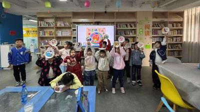 思迈杰书房开展“创意纸盘画”活动