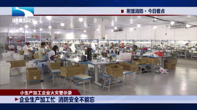 视频 | 小生产加工企业火灾警示录