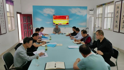 汉川市垌塚镇教育总支开展支部主题党日活动