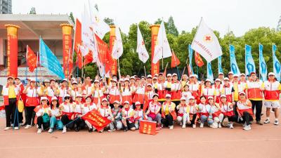 汉川市红十字会助力汉江徒步活动 应急救护与志愿服务温暖全程