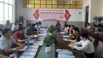 汉川经济技术开发区中心初中到汉正小学开展教学常规检查