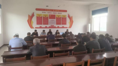 曾家坡村开展“增强乡村振兴好支部，争做担当作为好支书”学习活动