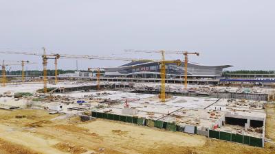 【视频】五一坚守！汉川北站站前广场项目开启建设“倍速模式”