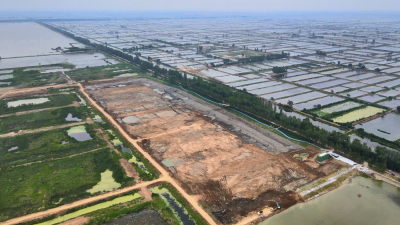 【视频】“五一”假期 汈汊湖退垸还湖工程建设忙