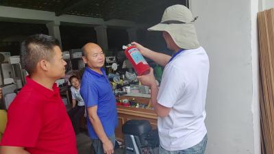 汈东街道开展节前安全生产检查