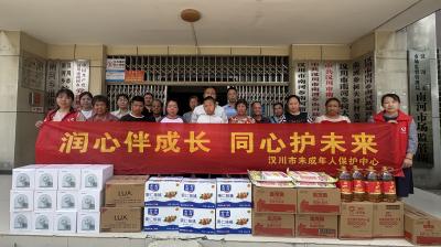 汉川各地开展留守与困境儿童走访慰问活动