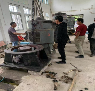 里潭乡水利站开展泵房检修 为农业生产保驾护航