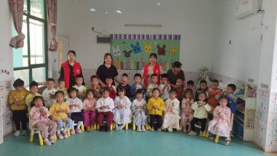 南河乡姜岭幼儿园开展“感恩母亲节”主题活动