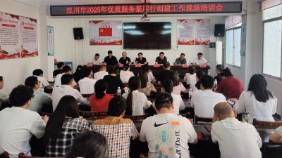 汉川市卫生健康局召开2025年“优质服务基层行”创建工作培训会