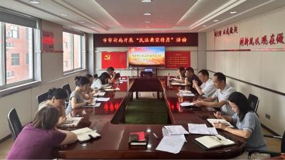 汉川市审计局：多举措让普法入人心