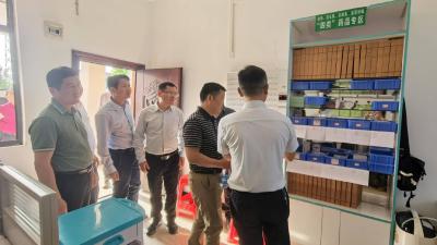 黄冈市黄州区领导到汉川经济技术开发区农村福利院调研