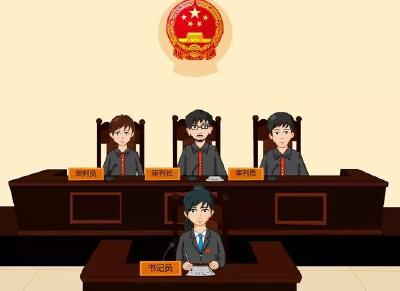 晨扫路上的司法暖光