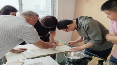 汉川市档案馆扎实开展档案修裱专业技术培训