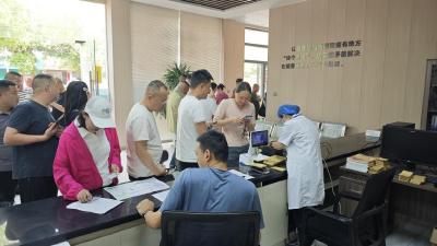 筑牢“无毒壁垒”  沉湖镇开展公职人员毛发检测