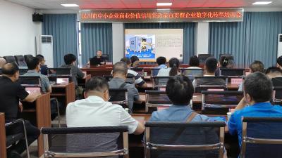 汉川市经信局举办政策宣讲会推动商业价值信用贷落地见效