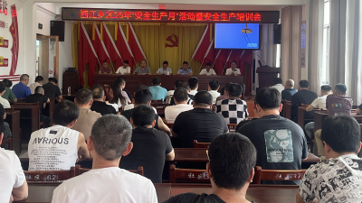 西江乡组织开展安全生产培训会议