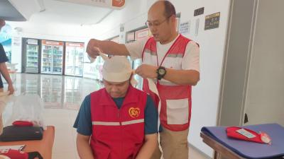 守护司乘“救”在身边——应急救护培训走进汉川西服务区