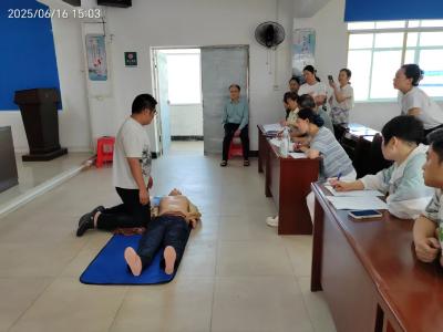 生命“救”在手中！脉旺镇卫生院开展徒手心肺复苏操作考核