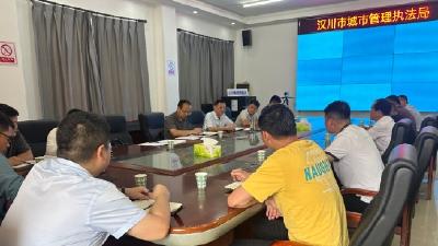 汉川市审计局召开城区排涝泵站改扩建项目审计进点会