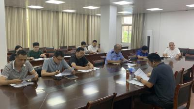 沉湖镇召开“九小场所”安全隐患排查专班碰头会