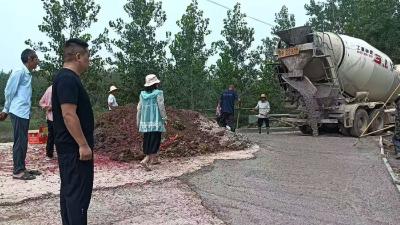新堰镇：拓宽通村路，铺就乡村振兴“致富道”