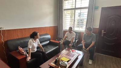 韩集乡为企业发展把脉问诊
