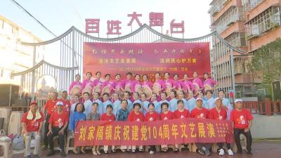 【视频】刘家隔“村晚”：法治文艺与公益集市携手惠民