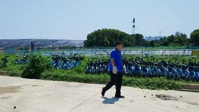 集中整治乱停乱放  汉川建成共享单车“电子围栏”智能系统