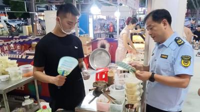 送清凉，防风险，保安全——汉川经济技术开发区多举措护航夜市餐饮经济