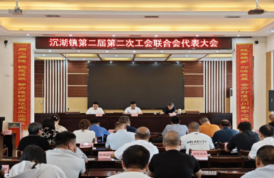 沉湖镇工会联合会选举大会暨专题宣讲活动圆满举行