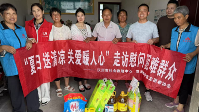 里潭乡开展 “爱心助困” 物资捐赠活动