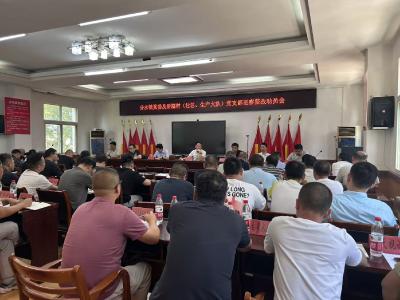 分水镇召开巡察整改工作动员部署会议