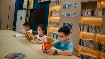 福星社区开展“绿书签”儿童阅读活动