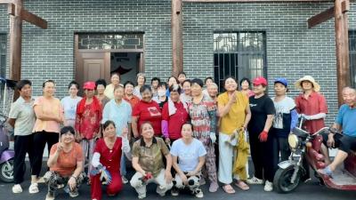 点赞长乐村志愿者！2小时“刷新”幸福驿站