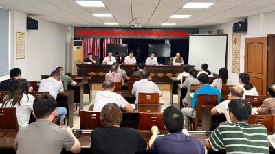 市委第四巡察组进驻市审计局 召开巡察工作动员会