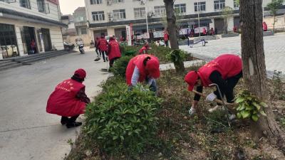 里潭乡开展节前环境卫生大整治行动