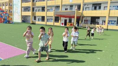 垌塚镇中心幼儿园开展消防安全演练