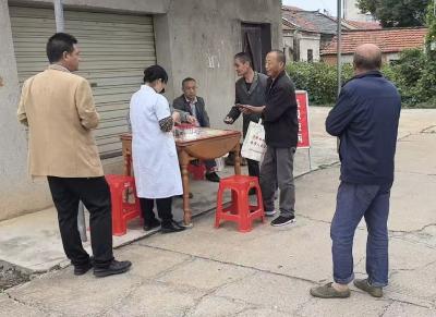 韩集乡：开展血吸虫病筛查 健康服务送到村