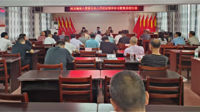 回龙镇组织召开深入贯彻中央八项规定精神学习教育总结大会