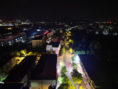 汉川市沉湖镇：小路灯照亮大民生 镇村联动点亮群众“幸福路”