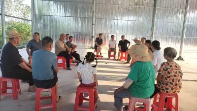南河乡：干部群众齐聚屋场 共商农事共管“家底”