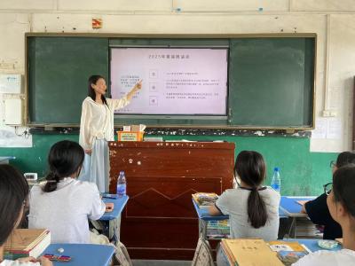 里潭中学举行推广普通话宣传周主题活动