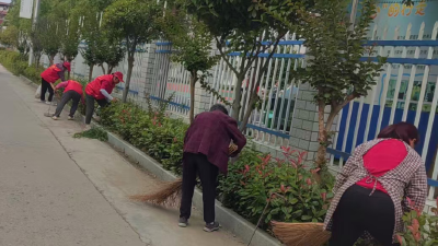 城隍镇：喜迎“双节”迎亲归  环境整治焕新颜