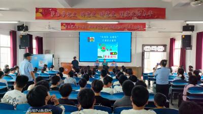 “安全护航·青春无毒” 城隍中学这场讲座“营养”十足！